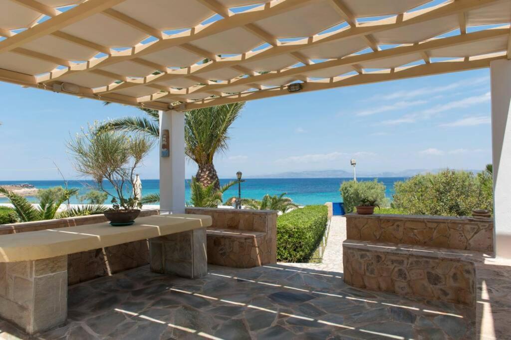 Palmaya Villa, Unique Seafront Experience Vagia  Exteriör bild