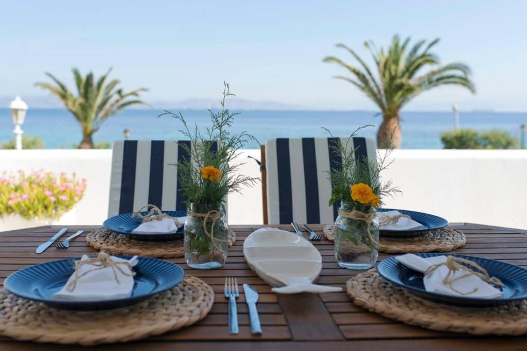 Palmaya Villa, Unique Seafront Experience Vagia  Exteriör bild