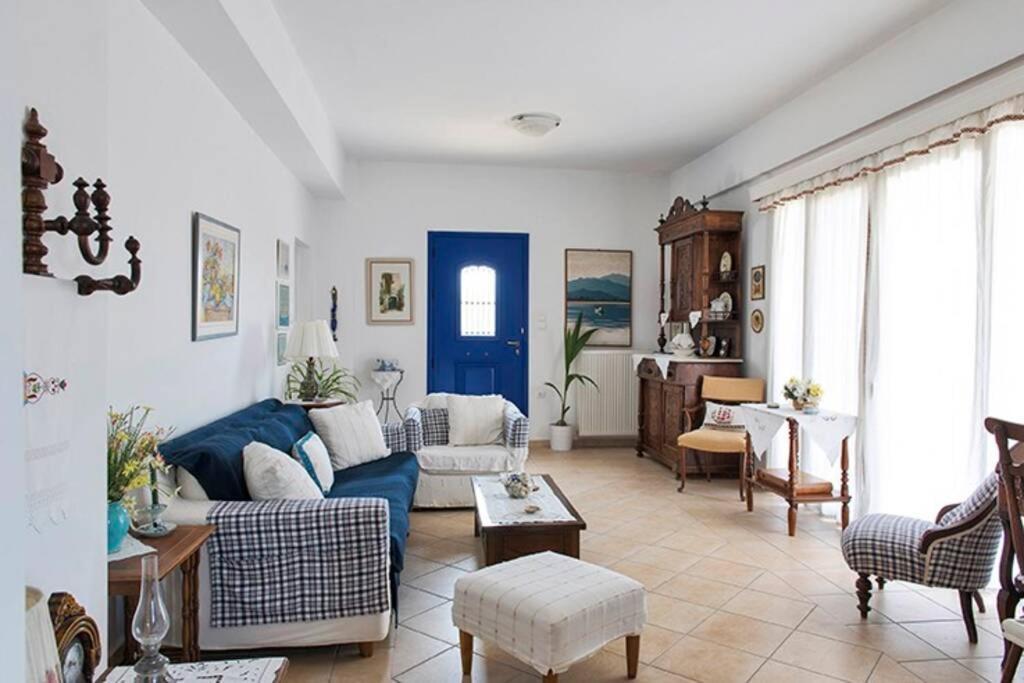 Palmaya Villa, Unique Seafront Experience Vagia  Exteriör bild